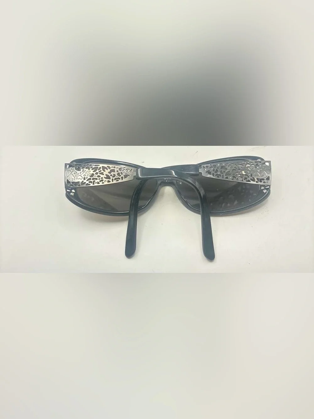CT1021 Black Oval Sunglasses Frames Only